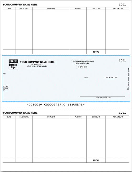 laser accounts payable checks - Form DLM265