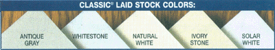 Classic Laid Stock Colors