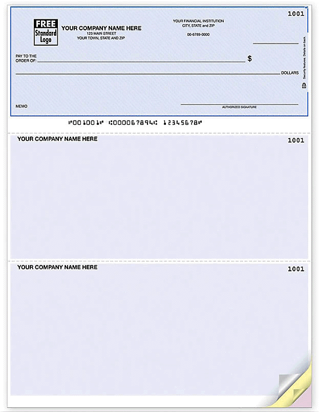 laser multipurpose check - Form 13272T